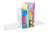 Osco Large Acrylic Bookend - Clear (Pack of 2),ABE-3