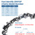Zentop 24 Inch Chainsaw Chain, 3/8" Pitch, 050" Gauge, 84 Drive Links, Fits Husqvarna 455, 460 Rancher, and More (2 Chains). Zentop 24 Inch Chainsaw Chain, 3/8" Pitch, 050" Gauge, 84 Drive Links, Fits Husqvarna 455, 460 Rancher, and More (2 Chains).