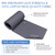 KING MOUNTAIN Canvas Iron on Patch,3"×60",Waterproof 100% Cotton Fabric Repair Patch,Used for Various Sofa,Tent,Clothes,Seats,Suitcases (Grey1.0)