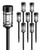ILANCK Solar Lights Outdoor Waterproof, 8 Pack Solar Pathway Lights with Metal & Glass, Auto On/Off, Long-Lasting Design for Yard, Landscape, Walkway Garden Decor