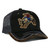Rodeo Cowboy Hat Bull Rider/Horse Western Trucker Mesh Snapback Baseball Cap (Cowboy Bull Rider - Black)