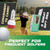 EZ Ball Stamp Golf Ball Stamp/Stamper - Ultra Quick Drying, Smear Free Ink Marker to Personalize Your Ball (Blue Star)