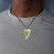 Great White Shark Tooth Replica Necklace,2.5 inch