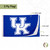 Desert Cactus University of Kentucky Flag Double Sided Wildcats UK Banners 100% Polyester Indoor Outdoor 3x5 feet Flags (Double Sided - Flag 1)