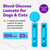 EverPaw Pet Lancets for Diabetes Testing, Glucose Monitoring for Dog & Cat, Extended Needle Glucose Monitor Lancets, Ultra Thick 23-Gauge for Larger Breed Animals, 100 Count