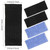 Neer 4 Pair Protective Arm Sleeves for Thin Skin Anti-Cut Burn Resistant Cover Forearm Sleeve for Cooking Construction(Black, Blue, 7.9 Inch)