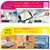ヤマト Yamato WR-25H-LE3 Sticky Notes Roll Tape, Refill, 3 Rolls, 1.0 inches (25 mm) x 32.8 ft (10 m), Lemon
