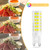 DiCUNO G9 LED Bulb, Ceramic Base Light Bulb 6W (60W Halogen Equivalent), 550LM, Daylight White 6000K, Non-Dimmable Replacement for Home Lighting, 6-Pack