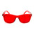 GloFX Red Color Therapy Glasses Glasses - Supports Feelings of Strength Power and Confidence