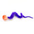 Dezi & Roo Wiggly Ball - 3pk - Fun Cat Toys - Toy Balls for Indoor Cats - Designed by a Feline Vet - Made in USA…