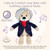 Vosego Ludwig Van Beethoven Virtuoso Bear – Plays 40 Mins of Classical Music, Educational & Soothing Musical Teddy Bear for Babies & Toddlers, Ideal