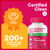 SmartyPants Organic Women's Multivitamin Gummies: Biotin, Probiotics, Methylfolate, Omega 3 (ALA), Vitamin D3, C, Vitamin B12, B6, A, K & Zinc, Inositol, Gluten Free, 120 Count (30 Day Supply)