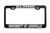 Alumni University of Louisville University Black Metal Steel License Plate Frame Tag Black