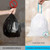 Small Trash Bags 3.5 Gallon, 100 Pcs Bathroom Garbage Bags, Blue Strap 3 Gallon Trash Bag Kitchen Garbage Bags(White) With Drawstring Quickly Pack Garbage