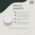 EVI Door Stop | White Stainless Steel Door Stop - Adhesive and Screw Fastering - Protective Rubber - Door Stop 0.94 x 0.55 Inches