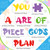 67 Pieces Large Puzzle Cutouts Bulletin Board Set Bible Verse Paper Cuts Classroom Decor You are a Piece of Gods Plan Cut Outs School Puzzle Accents Paper for Classroom Nursery Door Wall Decor