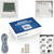 TOOVEM Remote Controller for Digital Humidity, Temperature, Adapt The Humidity Level, for Basement Crawl Space Dehumidifier White