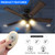 35T1 Ceiling Fan Remote Control Replacement for Harbor Breeze Allen Roth, 303.9MHz, 3-Speed, Light Dimmer, Learn Key, Replace FAN-11T FAN-53T FAN-HD L3HFAN35T FAN-35T L3HFAN35T1 FAN-35T1 (Remote Only)