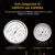 AMTAST 8.2" Diameter Dial Weather Station 3 in 1 Weather Station Combination Barometer Thermometer and Hygrometer Mechanical Barometer for Home Wall, Fishing Boat, Baby Room, Office