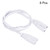 MECCANIXITY Lamp Connecting Wire for T4 T5 T8 LED Tubing, 50cm 2 Pin Double End Light Link Cords Extension Cable Pack of 8