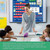 KIKIGOAL Daily Math Calendar Classroom Pocket Chart Educational Pocket Chart Teaching Materials for Daily Math Activities All About Number Activities for Elementary and Pre-school
