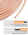 Racewill 25 ft 3/16 Copper Coated Brake Line Kit (Includes 16 Fittings and 4 Unions Brake Line Fittings) + Double & Single Flaring Tool Kit