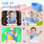 POWYS Torticollis Pillows for Infants Baby Neck Support Pillow Infant Newborn Head Shaper Correction Cusion Adjustable Toddler Kid Head Positioner for Car Seat Travel