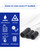 Vacuum Caps Rubber Plug Kit, 165 PCS 14 Size Assorted Vacuum Plugs Hose End Caps Assortment Kit for Carburetor, Manifold, Automotive 3/16'' 5/16" 7/32" 1/4" 5/32'' 3/8'' 1/8'' 1/2"