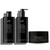 pH PURE HAIR Smoothing Set - Sulfate & Paraben-Free Shampoo, Conditioner & Hair Mask with Monoi Oil - Hydrating, Anti-Frizz, Smoothing for Curly & Wavy Hair - Hair Types, (8.45+8.45+6.76 Fl Oz)