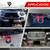 JY PERFORMANCE Front Demon Tow Hook Brackets with 3/4in Shackle D Rings Compatible with Fits for Toyota Tacoma 2009-2023