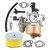 Carbhub GX120 Carburetor Air Filter Kit for GX120 GX160 GX168 GX168F GX200 5.5HP 6.5HP Engine Motor Generator Mower for 16100-ZH8-W51 16100-ZH8-W61 16100-ZE1-814 16100-ZE1-825