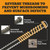 Coated Composite Deck Screws #10 x 2-3/4, Self Tapping Wood Screws and Deck Screws with Torx T20 Star Drive, Type 17 Point, Flat Head, 1 Free Bit Included (Brown, 75), by YYL FASTENER