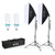 Skytex Softbox Lighting Kit 2Pack, 20x28in Soft Box | 135W 5500K E27 CFLBulb Continuous Photography Lighting, Photo Studio Lights Equipment for Camera Shooting, Video Recording