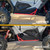 KUAFU Nerf Bars Rock Sliders Compatible with 2014-2023 Polaris RZR XP 1000 XP Turbo S RZR 900 50" Trail (2-Door) Side Steps 1 Pair Left & Right - Red