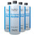 ForPro Professional Collection 99% Isopropyl Alcohol (IPA), Pure & Unadulterated Concentrated Alcohol, 1 Gallon, 32 Fl Oz (Pack of 4)