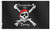 rhungift Pirate Surrender The Booty Flag Large 3x5 Ft, Moderate-Outdoor Both Sides 100D Polyester,Canvas Header and Double Stitched Jolly Roger Halloween Flag