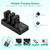 FirstPower LP-E17 Battery 3-Pack and Triple Slot Charger for Canon EOS RP R8 R10 R50 R100, Rebel T8i, T7i, T6i, T6s, SL2, SL3, EOS M3, M5, M6, 77D, 200D, 750D, 760D, 800D, 8000D Camera