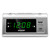 Sharp Alarm Clock for Bedrooms, Super Fast USB-C Charging and Fast 2 Amp USB Charging, 2 Alarms, 3-Step Dimmer, Snooze, Easy to Set Controls, Silver with Green LED Display Sharp Alarm Clock for Bedrooms, Super Fast USB-C Charging and Fast 2 Amp USB Charging, 2 Alarms, 3-Step Dimmer, Snooze, Easy to Set Controls, Silver with Green LED Display