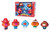 Simba OggyOggy 109356134 Deluxe Figure Set with Oggy, Sporty, Mallow and Two Farmers, 7 cm Toy Figures, Children's Series, Baby Cat, Kittens, from 3 Years