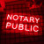 Vinray Notary Public Neon Sign,Inform of Business Services Provided of Notaries,Easy Hanging on Wall,5V USB Power Supply.16 * 8inches.