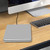 NOLYTH CD Drive External for Mac: USB C DVD Burner Player SuperDrive for Laptop Windows Apple Plug & Play High-Speed Data Backup with USB3.0 Adapter Aluminum(Grey)