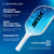 SLK Evo Control MAX Pickleball Paddle | G8 Power Carbon Fiber Pickleball Paddle Face with Spinflex Surface and Rev-Control Polymer Core | Designed in The USA | Blue