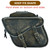 Dream Apparel Naked Cowhide Leather Motorcycle Saddle Bags Throw Over Saddlebags, Motorcycle Side Bags for Honda Shadow Sportster Softail Dyna V-star (Distressed Brown, No Studs)