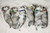 20 PCS Puppy Collars for Litter,Puppy Collars for Small Puppies,Nylon Breakaway ID Collar Whelping Litter Collars(S)
