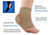 JianiMed Heel Protector - Plantar Fasciitis, Compression Support, Ankle Strains, Sprains, Protection, Daily Use, Taiwan Excellence L/XL