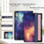 Fintie Case for Nook 9" Lenovo Tablet (2024) / Lenovo Tab M9 TB-310FU 2023, Ultra Lightweight Slim Shell Stand Cover with Auto Wake/Sleep, Galaxy
