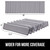 GORILLA GRIP Heavy Duty Couch Cushion Support Board to Fix Sagging Sofas, 21.5 x 70 Sofa, Thick Plywood Boards Add Strong Seat Supports, Stays in Place, Replacement Stuffing Under Couches, Grey