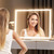 Hasipu Vanity Mirror with Lights, 20" x 16" LED Makeup Mirror with 10X Magnification, Smart Touch 3 Colors Dimmable, 360° Rotation, White Hasipu Vanity Mirror with Lights, 20" x 16" LED Makeup Mirror with 10X Magnification, Smart Touch 3 Colors Dimmable, 360° Rotation, White