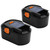 Exmate 2 Pack 14.4V 3.5Ah Battery Compatible with Ridgid R83015 130252003 130254002 130254008 Ridgid 14.4v Battery