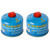 Perune Iso-Butane Camping Fuel Gas Canister All Season Mix - 230gram (2 Pack)
